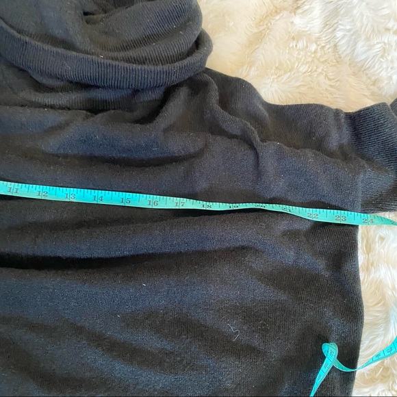 Evereve Sweaters Evereve Braeve Black Cowl Dolman Sweater Poshmark